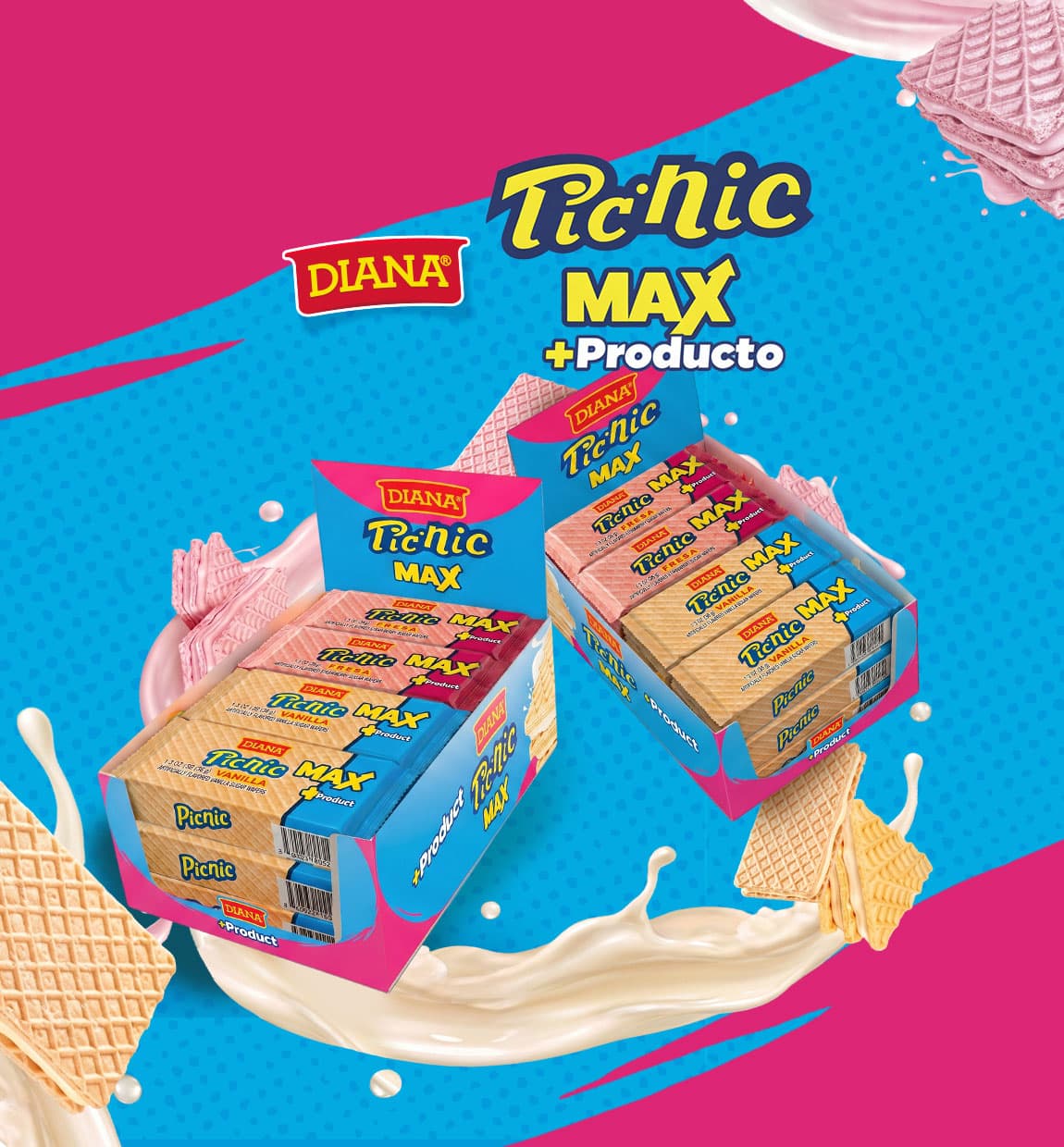 Diana PicNic Max — más galleta, más sabor